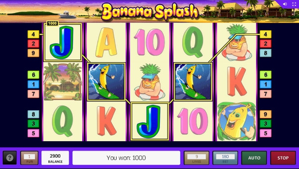Игровой автомат Banana Splash - побеждай в Vulcan Delux зеркало рабочее сегодня