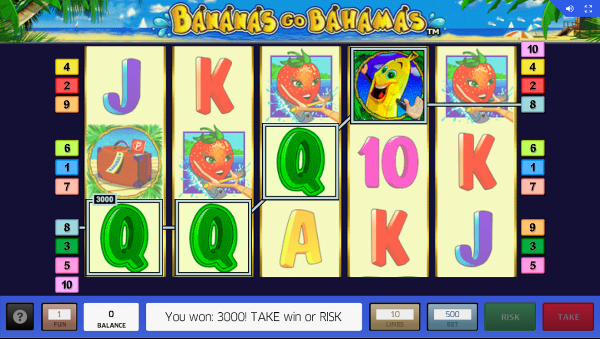 Игровой автомат Bananas go Bahamas - поймай удачу в онлайн казино Vulkan Platinum