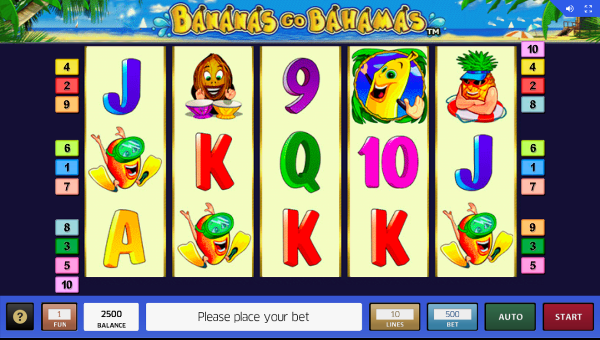 Игровой автомат Bananas go Bahamas - поймай удачу в онлайн казино Vulkan Platinum