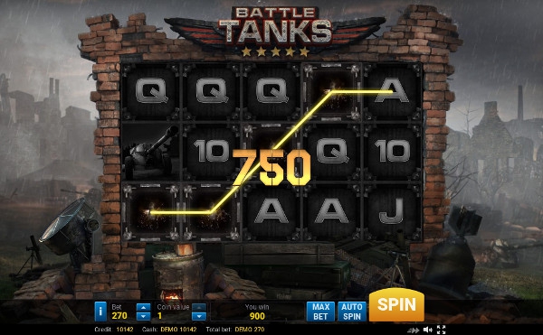 Игровой автомат Battle Tanks - огромные шансы выигрыша на официальный сайт Вулкан