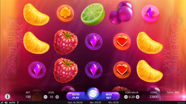 Игровой автомат Berryburst Max - в казино Joycasino выиграй крупно в слоты НетЕнт