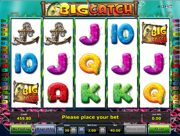 Игровой автомат Big Catch - выигрывайте по крупному в игровой клуб Вулкан