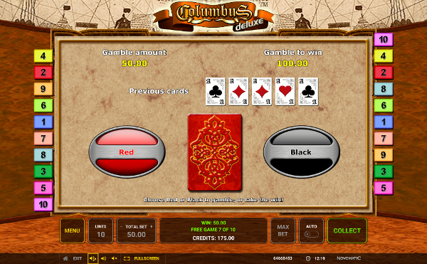 Игровой автомат Columbus Deluxe - очень немалые выигрыши в казино Вулкан