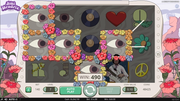 Игровой автомат Jimi Hendrix - играть в зеркало казино с антиблокировкой