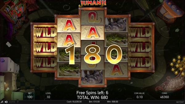 Игровой автомат Jumanji - в Плей Фортуна казино на деньги играть