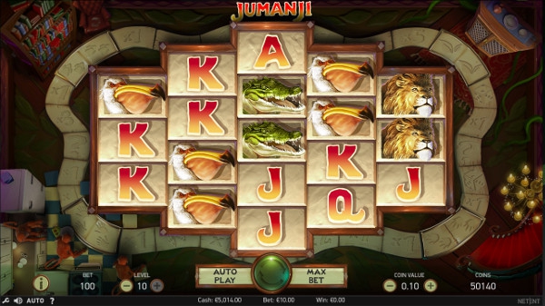 Игровой автомат Jumanji - в Плей Фортуна казино на деньги играть