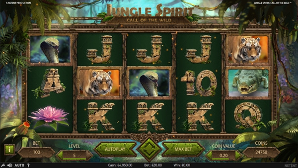 Игровой автомат Jungle Spirit - в казино Вулкан играй бесплатно в слоты от NetEnt