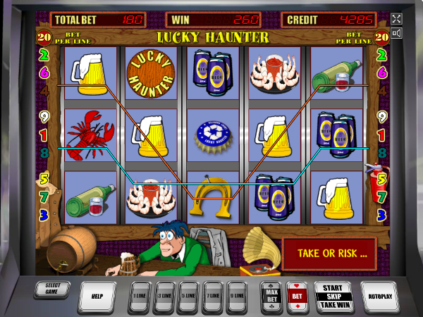 Игровой автомат Lucky Haunter - слот для игроков казино Вулкан Платинум