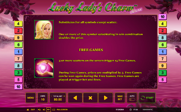 Игровой автомат Lucky Lady's Charm Deluxe - выиграй реальные деньги в казино Вулкан