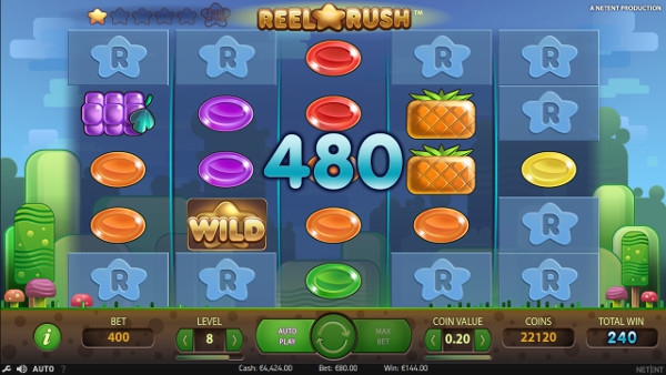 Игровой автомат Reel Rush - играть на казино Х официальный сайт