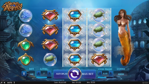 Игровой автомат Secrets of Atlantis - играй онлайн и выиграй деньги регулярно