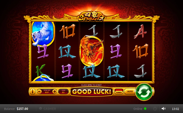 Игровой автомат Si Xiang - бонусы, бесплатные спины, большие выигрыши только в казино Вулкан