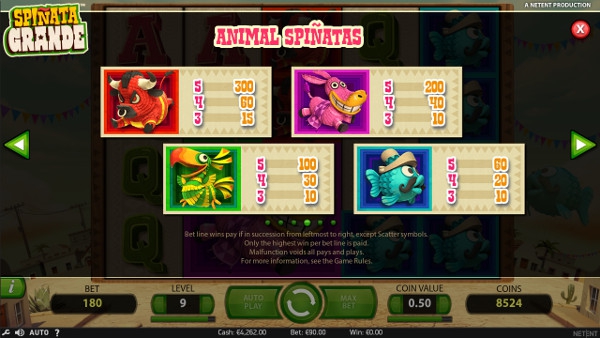 Игровой автомат Spinata Grande - попробуй выгодные азартные игры Вулкан казино
