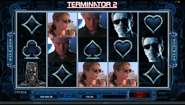 Игровой автомат Terminator 2 - рабочее зеркало казино Вулкан ждет игроков с удачей