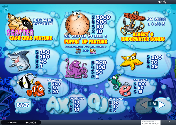 Игровой автомат Wacky Waters - завоюй богатства морских чудиков