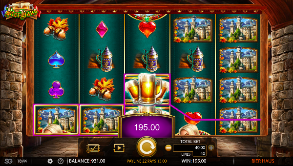 Игровой слот Bier Haus - большая отдача в онлайн игры в казино Вулкан Старс
