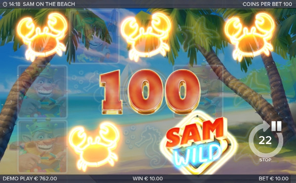 Игровой слот Sam on the Beach - играть на деньги в автоматы от Elk Studios