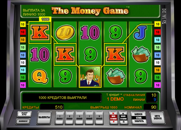 Игровой слот The Money Game - зайди на сайт казино Azino777 и выиграй