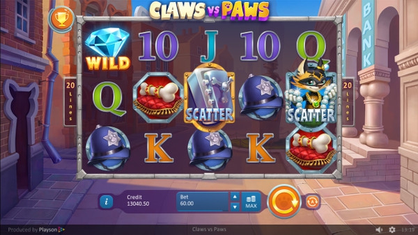 Онлайн автомат Claws vs Paws - выиграй в Вулкан 24 - легальное казино в интернете