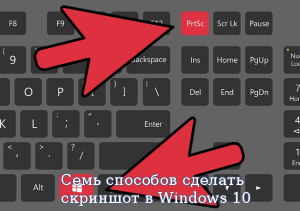 Семь способов сделать скриншот в Windows 10