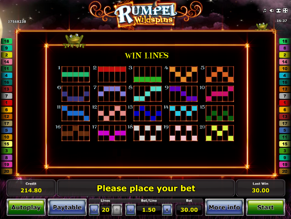 Выиграй хорошие деньги в Вулкан казино в игровой автомат Rumpel Wildspins